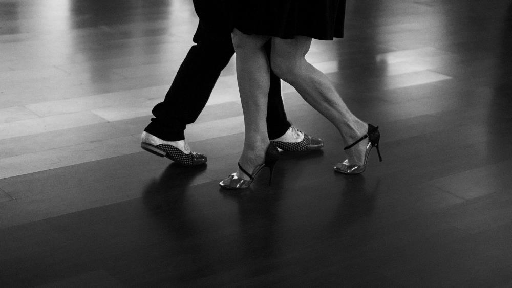 A couple dancing together